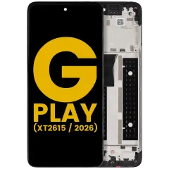 Ecrã LCD com Aro para Motorola Moto G Play (XT2615 / 2026) (Recondicionado) (Todas as Cores)