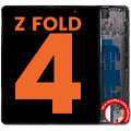 Inner Ecrã OLED com Aro para Samsung Galaxy Z Fold 4 5G (US & International) (Blemish: Grade D) (Phantom Black)