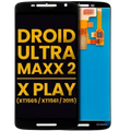Ecrã LCD sem Aro para Motorola Droid Ultra Maxx 2 / Moto X Play (XT1565 / XT1561 / 2015) (Recondicionado) (Black)