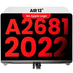 Ecrã LCD Completo para MacBook Air 13" (A2681 / Mid 2022) (Compatível Plus) (Starlight)