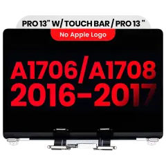 Ecrã LCD Completo para MacBook Pro 13" A1706 / A1708 (2016-2017) (Compatível Plus) (Cinzento Sideral)