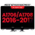 Ecrã LCD Completo para MacBook Pro 13" A1706 / A1708 (2016-2017) (Compatível Plus) (Silver)