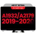 Ecrã LCD Completo para MacBook Air 13" A1932 (2019) / A2179 (2020) (Compatível Plus) (Cinzento Sideral)