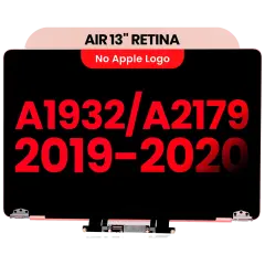 Ecrã LCD Completo para MacBook Air 13" A1932 (2019) / A2179 (2020) (Compatível Plus) (Rose Gold)