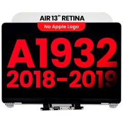 Ecrã LCD Completo para MacBook Air 13" A1932 (2018-2019) (Compatível Plus) (Silver)