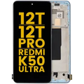 Ecrã OLED com Aro para Xiaomi 12T / 12T Pro / Redmi K50 Ultra (Recondicionado) (Blue)