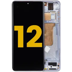 Ecrã OLED com Aro para Xiaomi 12 / 12X / 12S (Recondicionado) (Blue)