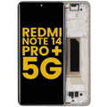 Ecrã OLED com Aro para Xiaomi Redmi Note 14 Pro Plus 5G (Recondicionado) (Frost Blue)