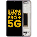 Ecrã OLED com Aro para Xiaomi Redmi Note 14 Pro Plus 5G (Recondicionado) (Lavender Purple)