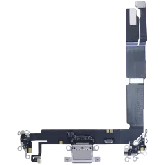 Flex de Conector de Carga With Board para iPhone 16 Plus (OEM Original) (White)