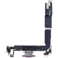Flex de Conector de Carga With Board para iPhone 16 Plus (OEM Original) (Pink)