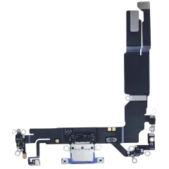 Flex de Conector de Carga With Board para iPhone 16 (EU / UK / CA) (OEM Original) (Ultramarine)