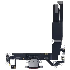 Charging Port Assembly para iPhone 16 (mmWave) (OEM Original) (Black)