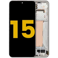 Ecrã OLED com Aro para Xiaomi 15 (Recondicionado) (Liquid Silver)