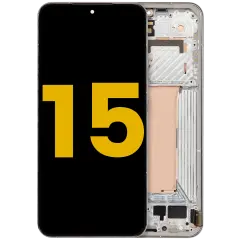 Ecrã OLED com Aro para Xiaomi 15 (Recondicionado) (Liquid Silver)