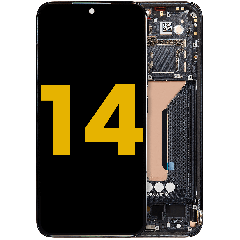 Ecrã OLED com Aro para Xiaomi 14 (Recondicionado) (Black)