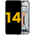 Ecrã OLED com Aro para Xiaomi 14 (Recondicionado) (Jade Green)
