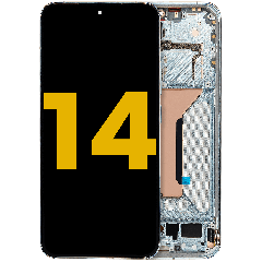 Ecrã OLED com Aro para Xiaomi 14 (Recondicionado) (Jade Green)