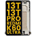 Ecrã OLED com Aro para Xiaomi 13T / 13T Pro / Redmi K60 Ultra (Recondicionado) (Meadow Green)