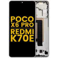 Ecrã OLED com Aro para Xiaomi Poco X6 Pro / Redmi K70E (Recondicionado) (Grey)