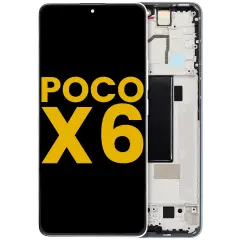Ecrã OLED com Aro para Xiaomi Poco X6 (Recondicionado) (Blue)