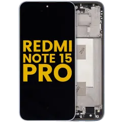 Ecrã OLED com Aro para Xiaomi Redmi Note 15 Pro 5G (Recondicionado) (Glacier Blue)