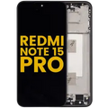 Ecrã OLED com Aro para Xiaomi Redmi Note 15 Pro 5G (Recondicionado) (Black)