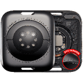 Back Cover Assembly para Watch Series 8 (45mm) (GPS Version) (Aluminum / Space Black)