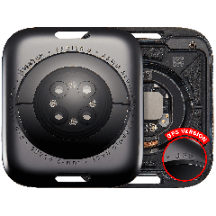 Back Cover Assembly para Watch Series 8 (45mm) (GPS Version) (Aluminum / Space Black)