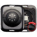 Back Cover Assembly para Watch Series 9 (45mm) (GPS Version) (Aluminum / Space Black)