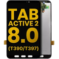 Ecrã LCD sem Aro para Samsung Galaxy Tab Active 2 8.0" (T390 / T397) (2017) (Recondicionado) (Wifi Version) (Black)