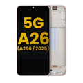 Ecrã OLED com Aro para Samsung Galaxy A26 5G (A266 / 2025) (Recondicionado) (Peach Pink)