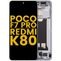 Ecrã OLED com Aro para Xiaomi Poco F7 Pro / Redmi K80 (Recondicionado) (Blue)