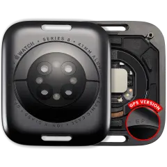 Back Cover Assembly para Watch Series 8 (41mm) (GPS Version) (Aluminum / Space Black)