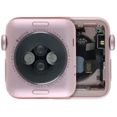 Housing Assembly Compatible para Watch Series 2 (38MM) (OEM Usado: Grau A) (Cellular Version) (Aluminum / Rose Gold)