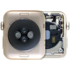 Housing Assembly Compatible para Watch Series 2 (42MM) (OEM Usado: Grau A) (Cellular Version) (Aluminum / Gold)