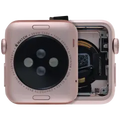 Housing Assembly Compatible para Watch Series 1 (38MM) (OEM Usado: Grau A) (Stainless / Rose Gold)