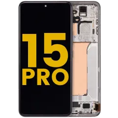 Ecrã OLED com Aro para Xiaomi 15 Pro (Recondicionado) (Silver)