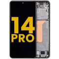 Ecrã OLED com Aro para Xiaomi 14 Pro (Recondicionado) (Black)