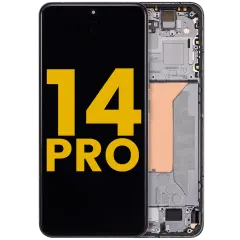 Ecrã OLED com Aro para Xiaomi 14 Pro (Recondicionado) (Black)