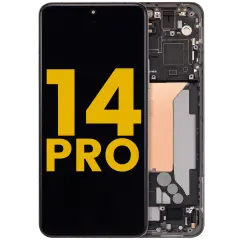 Ecrã OLED com Aro para Xiaomi 14 Pro (Recondicionado) (Titanium)