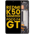 Ecrã OLED com Aro para Xiaomi Poco F4 GT / Redmi K50 Gaming (Recondicionado) (Black)