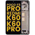 Ecrã OLED com Aro para Xiaomi Poco F5 Pro / Redmi K60 / K60 Pro (Recondicionado) (White)