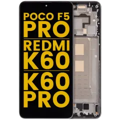 Ecrã OLED com Aro para Xiaomi Poco F5 Pro / Redmi K60 / K60 Pro (Recondicionado) (White)