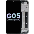 Ecrã LCD com Aro para Motorola Moto G05 (XT2523 /2025) (OEM Original) (Todas as Cores)