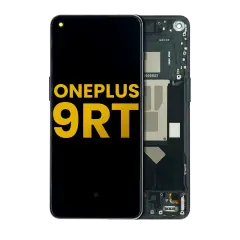 Ecrã OLED com Aro para OnePlus 9RT 5G (Recondicionado) (Hacker Black)