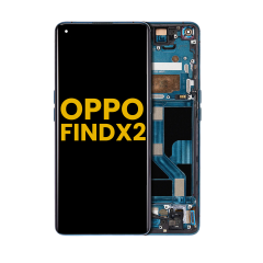 Ecrã OLED com Aro para OPPO Find X2 (Recondicionado) (Ocean)