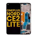 Ecrã LCD com Aro para OnePlus Nord CE2 Lite 5G (Recondicionado) (Todas as Cores)