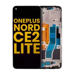 Ecrã LCD com Aro para OnePlus Nord CE2 Lite 5G (Recondicionado) (Todas as Cores)