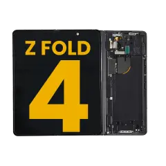 Inner Ecrã OLED com Aro para Samsung Galaxy Z Fold 4 5G (US & International) (Recondicionado) (Graygreen)